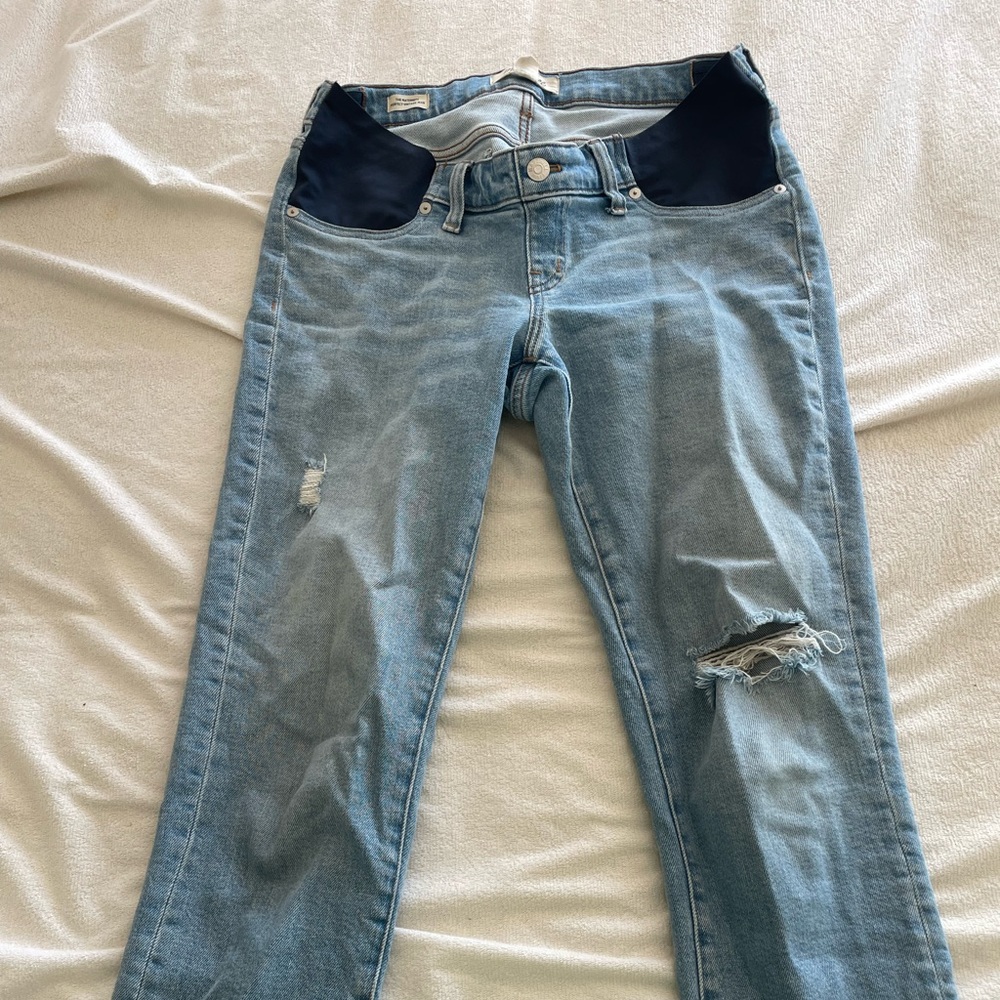 Madewell maternity perfect vintage jean size 27